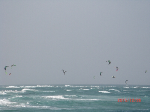 corralejo, kite-surfer